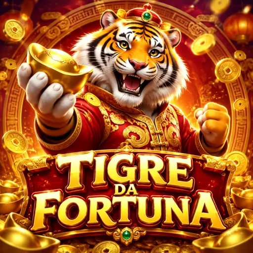 Tigre dourado do caça-níquel Fortune Tiger